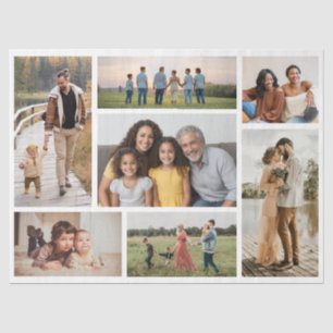 Creëer Uw eigen fotocollage 7 Tissuepapier