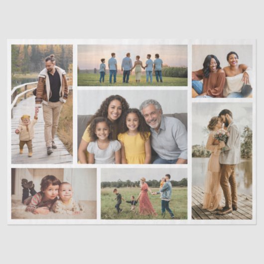 Creëer Uw eigen fotocollage 7 Tissuepapier (Voorkant)