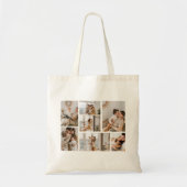 Creëer Uw eigen fotocollage 7 Tote Bag (Voorkant)