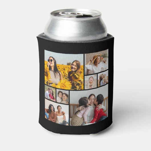 Creëer Uw eigen fotocollage 8 Blikjeskoeler (Blikje Achterkant)