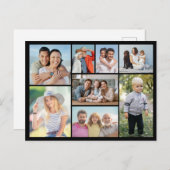 Creëer Uw eigen fotocollage 8 Briefkaart (Voorkant / Achterkant)