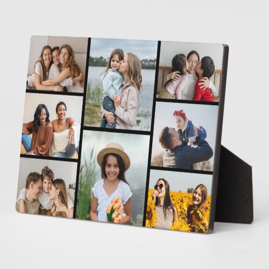 Creëer Uw eigen fotocollage 8 Fotoplaat (Zijkant)