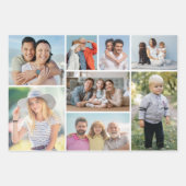 Creëer Uw eigen fotocollage 8 Inpakpapier Vel (Voorkant)