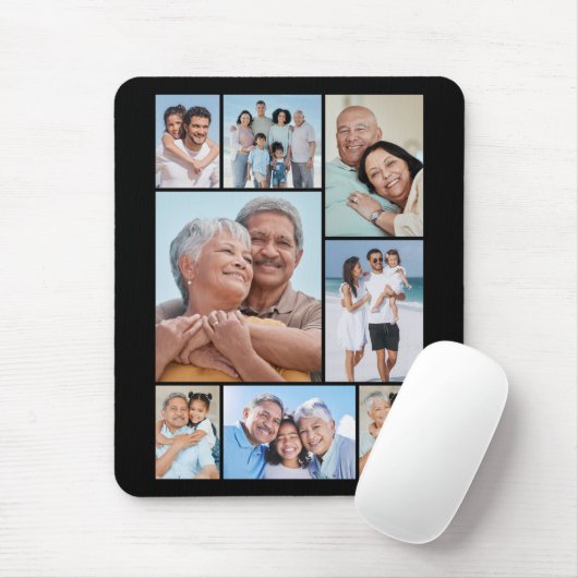 Creëer Uw eigen fotocollage 8 Muismat (Met muis)