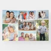 Creëer Uw eigen fotocollage 8 Spandoek (Horizontaal)