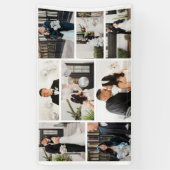 Creëer Uw eigen fotocollage 8 Spandoek (Verticaal)