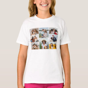 Creëer Uw eigen fotocollage 8 T-shirt