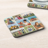 Creëer Uw eigen fotocollage 9 Bier Onderzetter (Linkerzijde)