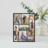 Creëer Uw eigen fotocollage 9 Briefkaart (Staand voorkant)