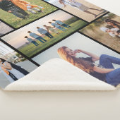 Creëer Uw eigen fotocollage 9 Sherpa Deken (3/4)