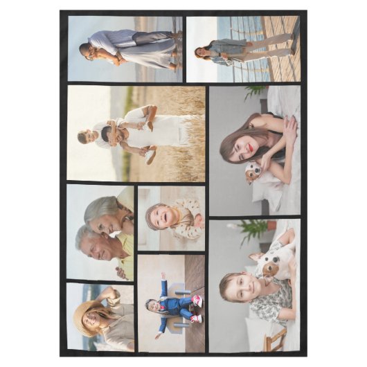 Creëer Uw eigen fotocollage 9 Tafelkleed (Voorkant)