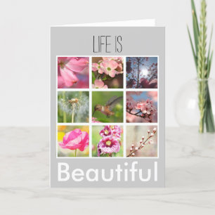 Creëer Uw eigen fotocollage Kaart