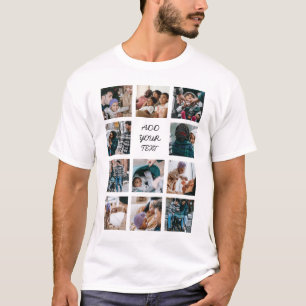 Creëer Uw eigen fotocollage T-shirt
