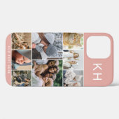 Creëer Uw eigen Fotocollage & Tekst Aangepaste Kle Case-Mate iPhone Case (Achterkant (horizontaal))