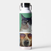 Creëer Uw eigen fotocollage van 4 Pet Waterfles (Voorkant)