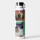 Creëer Uw eigen fotocollage van 4 Pet Waterfles (Achterkant)