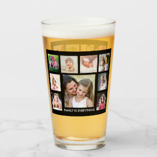 Creëer uw eigen fotocollage voor 18-reeks glas