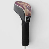 Creëer Uw eigen fotoMonogram Golfheadcover (Schuin)