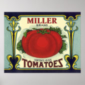 Creëer uw eigen  fruitkratenlabel poster (Voorkant)