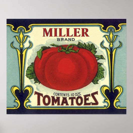 Creëer uw eigen  fruitkratenlabel poster (Voorkant)