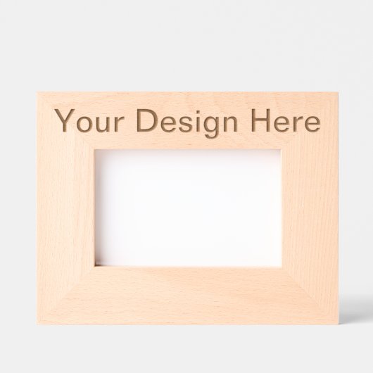 Personaliseerbare 15 cm x 10 cm Liggend, MontuurStijl: natural (Voorkant)