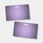 Creëer uw eigen — gehakte textuur — Paars Badge (Front & Back)