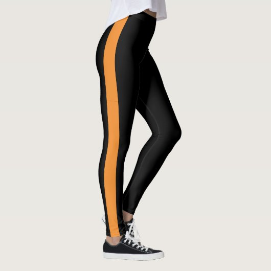 Creëer Uw eigen gekleurde single striped Leggings (Rechts)