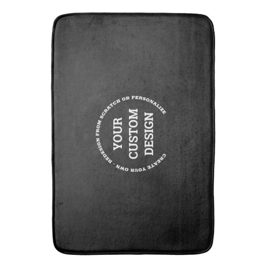 Creëer Uw eigen Gepersonaliseerd Badmat (Voorkant Verticaal)