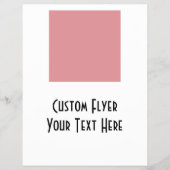 CREËER UW EIGEN GEPERSONALISEERD FLYER (Voorkant)