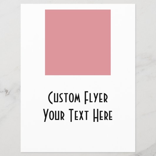 CREËER UW EIGEN GEPERSONALISEERD FLYER (Voorkant)