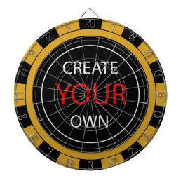 Creëer Uw eigen — Gepersonaliseerd, merknaam/aange Dartbord