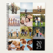 Creëer Uw eigen gepersonaliseerde 12 foto collage Planner (Voorkant)