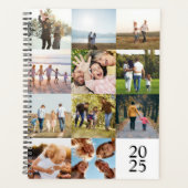 Creëer Uw eigen gepersonaliseerde 12 foto collage Planner (Voorkant)