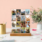 Creëer Uw eigen gepersonaliseerde 16 foto collage Acryl Bord (Huwelijk)
