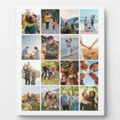 Creëer Uw eigen gepersonaliseerde 16 foto collage Fotoplaat (Voorkant)