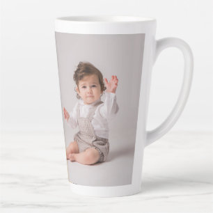 Creëer Uw eigen gepersonaliseerde 2 foto's Latte Mok