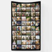 Creëer uw eigen gepersonaliseerde 60-fotocollage spandoek (Verticaal)