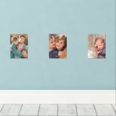 Creëer Uw eigen gepersonaliseerde aangepaste fotot Muurkunst Sets (Houten vloer)