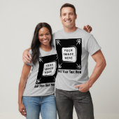 Creëer uw eigen gepersonaliseerde cadeaus t-shirt (Unisex)