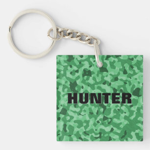 Creëer Uw eigen gepersonaliseerde Camouflage Patr Sleutelhanger