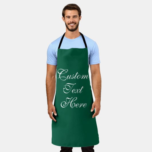 Creëer uw eigen gepersonaliseerde chef-kok Schort  (Gedragen)