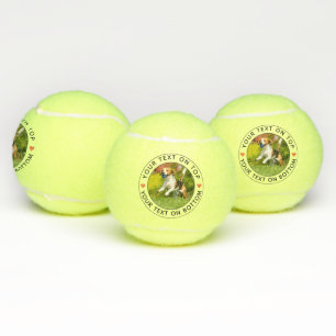 Creëer Uw eigen gepersonaliseerde foto Eenvoudige Tennisballen
