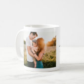 Creëer uw eigen gepersonaliseerde foto en offerte koffiemok (Voorkant links)