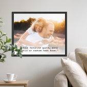 Creëer uw eigen gepersonaliseerde foto quote poster