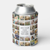 Creëer uw eigen gepersonaliseerde fotocollage blikjeskoeler (Blikje Voorkant)