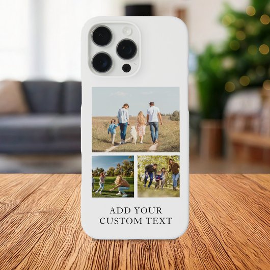 Creëer uw eigen gepersonaliseerde fotocollage Case-Mate iPhone case