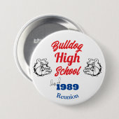 Creëer Uw eigen gepersonaliseerde klassenreünie Ronde Button 7,6 Cm (Voorkant /achterkant)