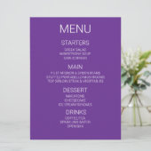 Creëer uw eigen gepersonaliseerde menu (Staand voorkant)