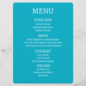 Creëer uw eigen gepersonaliseerde menu (Voorkant)
