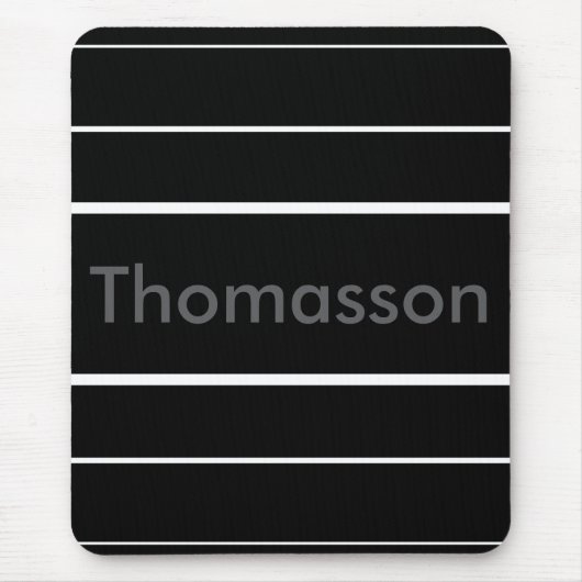 Creëer uw eigen gepersonaliseerde minimalistische  muismat (Voorkant)